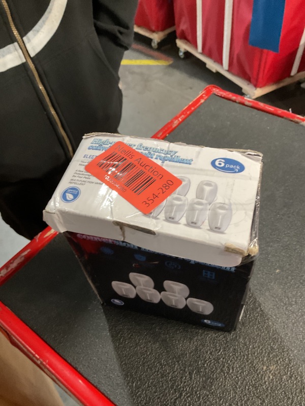 Photo 1 of 2024 Upgraded Version Ultrasonic Pest & Insect Repeller, Ultrasonic Repellent for Roach, Rodent, Mouse, Bugs, Mosquito, Mice, Spider, Ant,Electronic Plug in Pest Control,3 Mode Switching,6 Packs