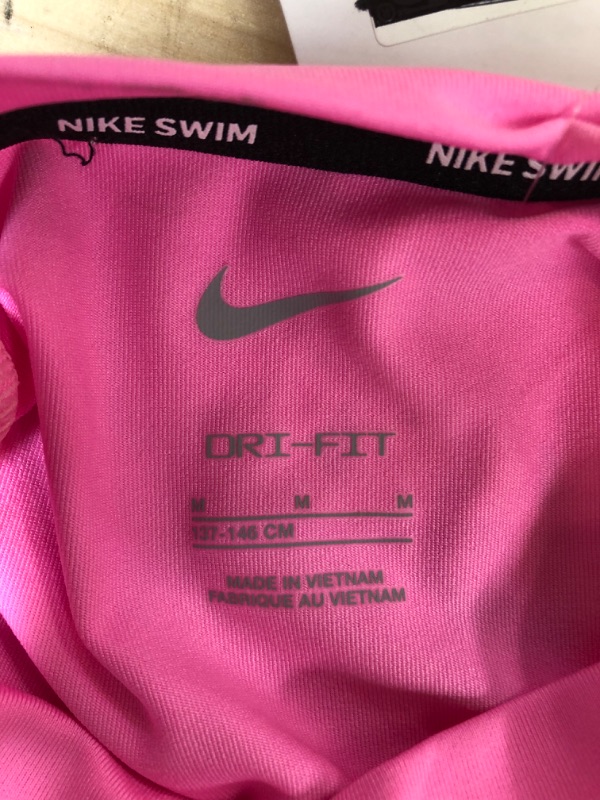 Photo 2 of Nike Swim Shirt Pink Big Kids Medium