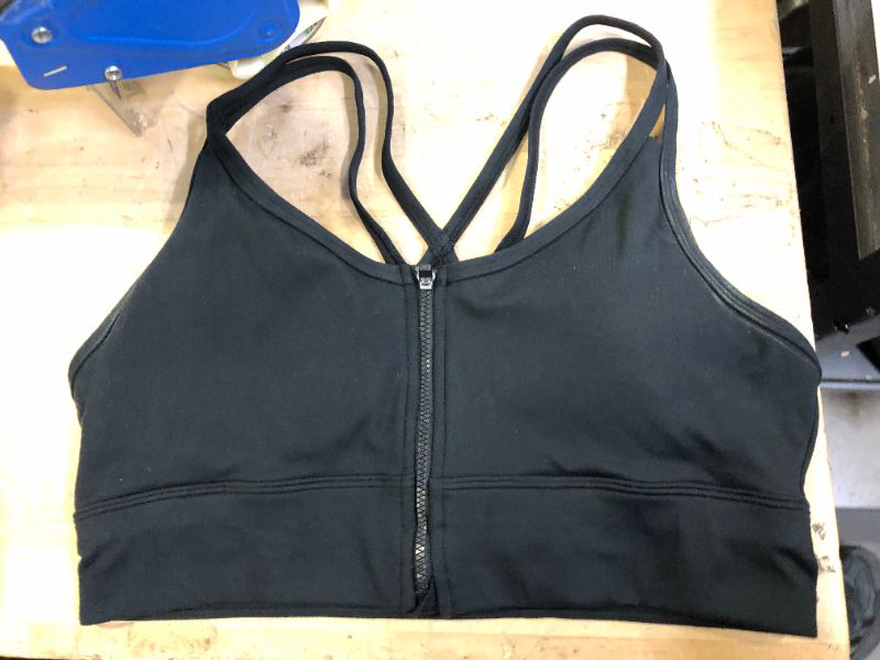 Photo 1 of ZIP UP SPORTS BRA
SIZE M-L