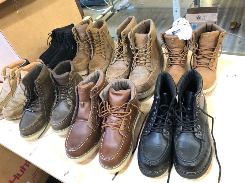Photo 1 of BUNDLE OF USED MENS BOOTS
SIZES VARY