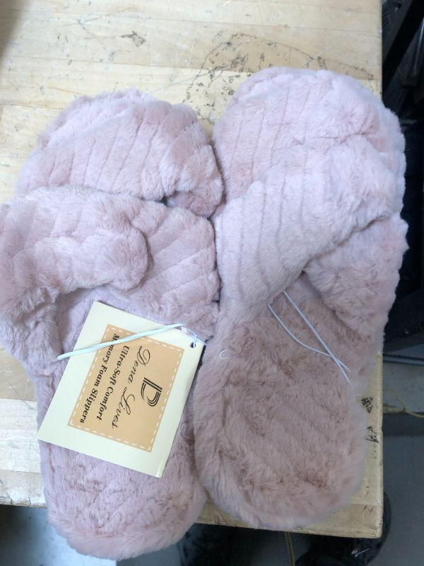Photo 1 of PINK SLIPPERS
SIZE SMALL