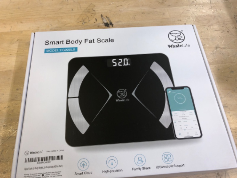 Photo 2 of Scale for Body Weight, Smart Scales Bathroom for Body Weight Accurate BMI for People Body Composition Monitor Health Analyzer (Radar)