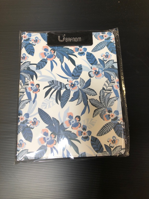 Photo 2 of UBAFNOM Multifunctional Clipboard Folio with Reusable Writing Tablet and Interior Storage Pocket?Professional Padfolio for Work - Color Printing