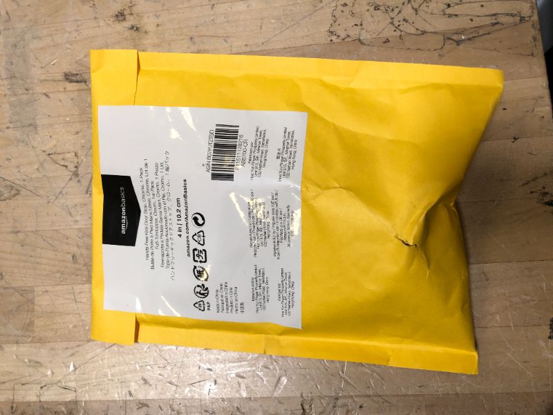 Photo 1 of Amazon Basics Chrome, 4-Inch Hands-Free Kick Door Stop, 1-Pack