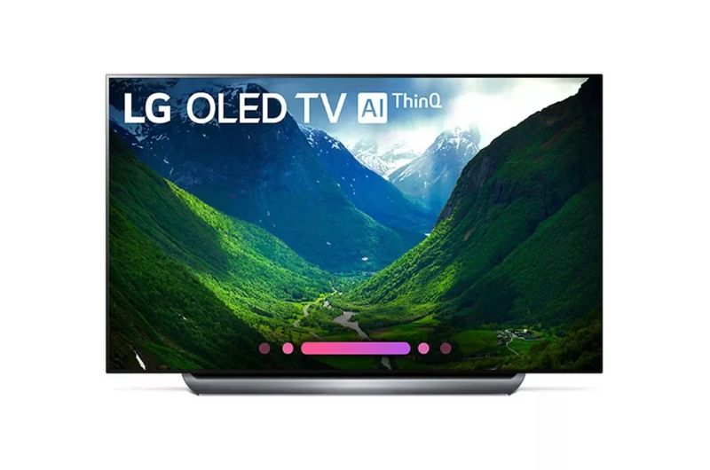 Photo 1 of ***USED - POWERS ON - UNABLE TO TEST FURTHER - MISSING STAND - SEE PICTURES***
LG C8PUA 4K HDR Smart OLED TV w/ AI ThinQ® - 55" Class (54.6" Diag)