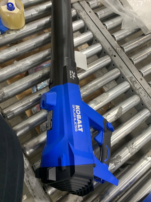 Photo 2 of ** 24V ** Kobalt Gen4 24-Volt 520-CFM 120-MPH Brushless Handheld Cordless Electric Leaf Blower (Tool Only)