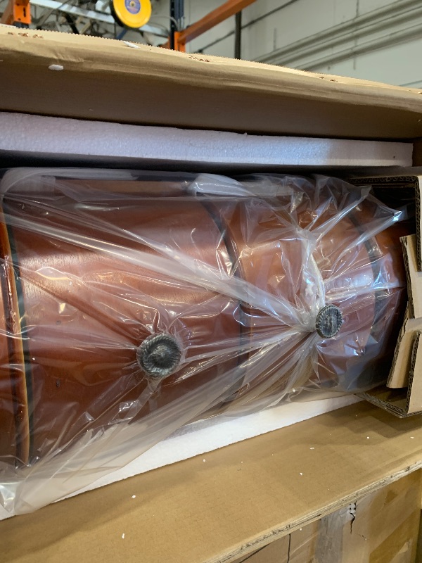 Photo 1 of LITTLE TREE End Table Set of 2, No Assembly Required Wood End Table with 2 Drawers, Sofa Side Table for Living Room, Vintage Slim Nightstand Bedside Table for Bedroom