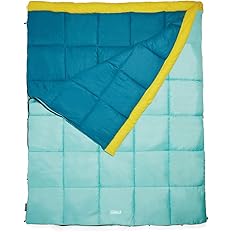 Photo 1 of  coleman Double Sleeping Bag Flannel for Adults Cold Weather Queen Size Two Person Sleeping Bags for Camping 