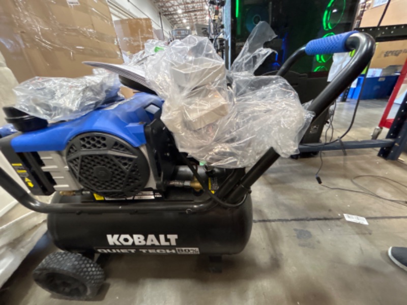 Photo 2 of 
Kobalt QUIET TECH 10-Gallon Portable Electric Horizontal Air Compressor