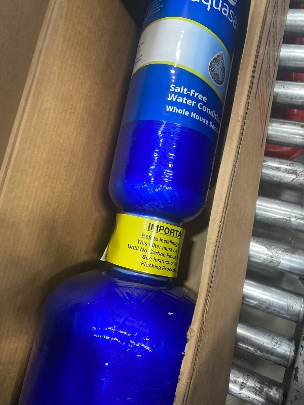 Photo 2 of **SEE NOTES** Aquasana Whole House Water Filter System - Water Softener Alternative - Salt-Free Descaler - Home Water Filtration - Low Maintenance Sediment Pre-Filter - Rhino Chlorine Max Flow - WH-1010-CT-LM