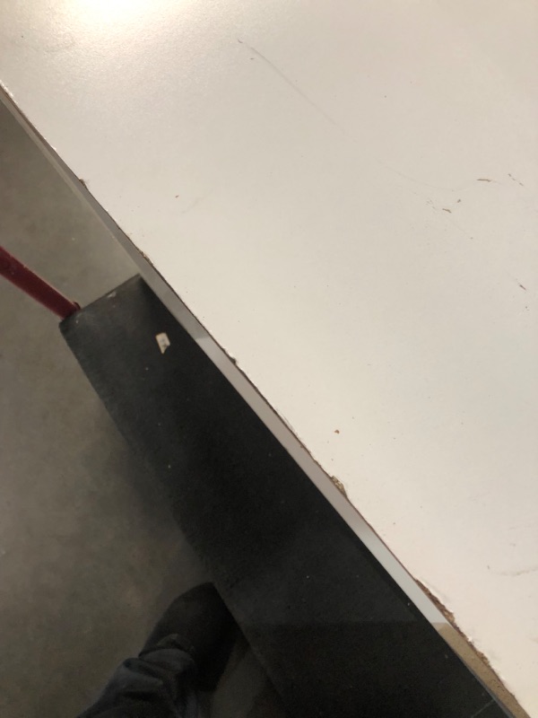 Photo 1 of ***USED - MAJOR DAMAGE - NO PACKAGING - MISSING PARTS - SEE PICTURES***
Project Source 24-in White Single Sink Bathroom Vanity with White Cultured Marble Top