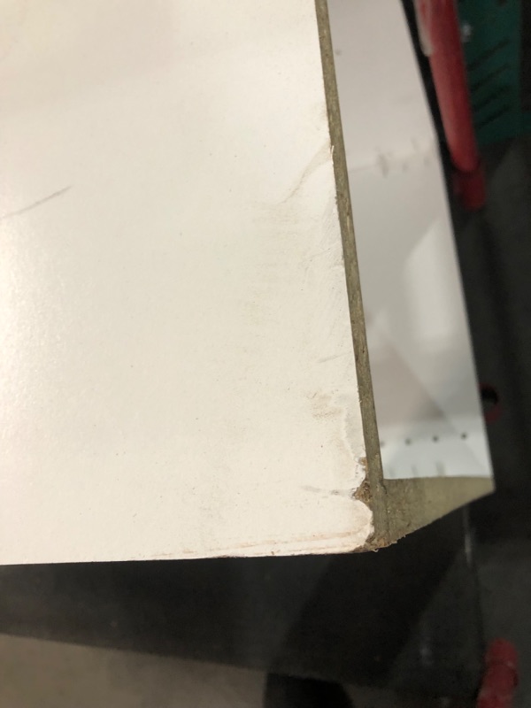 Photo 1 of ***USED - MAJOR DAMAGE - NO PACKAGING - MISSING PARTS - SEE PICTURES***
Project Source 24-in White Single Sink Bathroom Vanity with White Cultured Marble Top