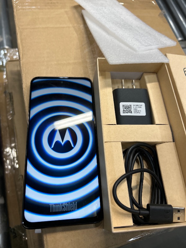 Photo 2 of ****TESTED POWERS ON , UNLOCKED NO PIN **** Motorola Moto G Stylus 5G | 2023 | Unlocked | Made for US 6/256GB | 50 MPCamera | Cosmic Black, 162.83x73.77x9.29