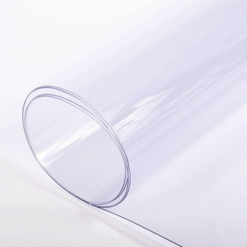 Photo 1 of 
Farm Plastic Supply - Clear Vinyl Sheeting - 5 feet (H) - Vinyl Plastic Sheeting, Clear Vinyl Sheet for Storm Windows, Covering,...