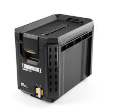 Photo 1 of **BACK LATCH IS BROKEN**
TOUGHBUILT StackTech Compact Plastic Lockable Tool Box
