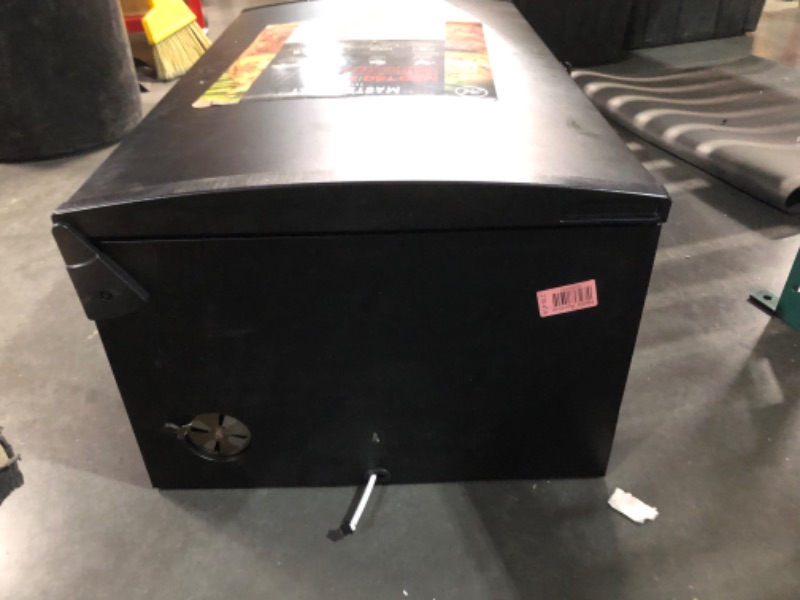 Photo 10 of ***DAMAGED - MISSING PARTS - NO PACKAGING - SEE COMMENTS***
Masterbuilt® 40-inch Digital Electric Vertical BBQ Smoker with Side Wood Chip Loader