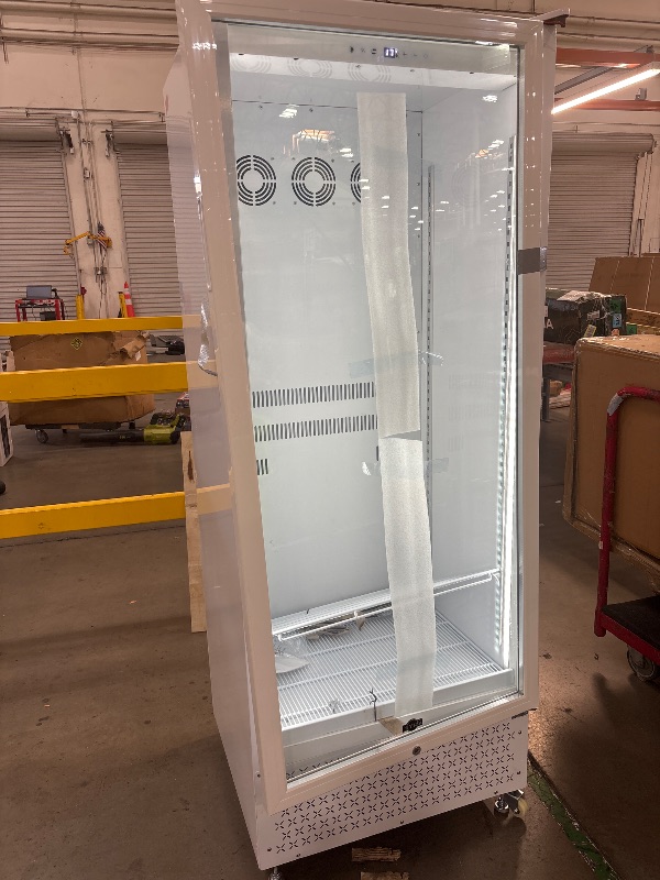 Photo 2 of ***Parts Only**Tylza Commercial Refrigerator with Glass Door Display Beverage Fridge