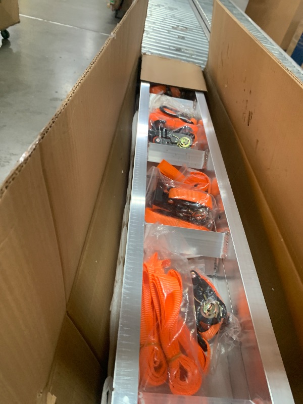 Photo 1 of VEVOR Motorcycle Carrier, 2-Bike 600 LBS Aluminum Motorcycle Carrier Hitch Mount, Loading Ramp, Scooter Dirt Bike Trailer Hauler, Ratchet Straps and Stabilizer, for Car, Truck with 2" Hitch Receiver