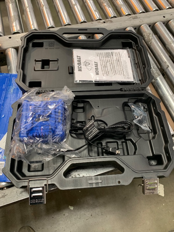 Photo 1 of **CASE AND BATTERY CHARGER ONLY***Kobalt XTR 24-volt 1/4-in Brushless Cordless Impact Driver (Battery and Charger Included with Hard Case)
