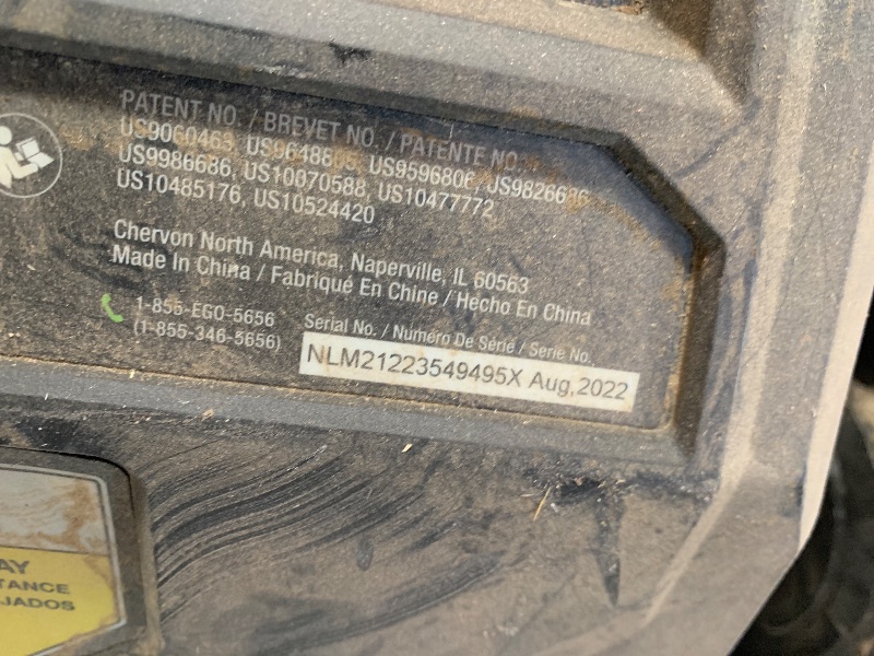 Photo 1 of ****NOT FUNCTIONALPER LAST OWNER*********EGO POWER+ 600 Series 56-volt 21-in Cordless Self-propelled Lawn Mower (Battery and Charger Not Included)