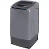 Photo 1 of 0.9 cu. ft. Compact Portable Top Load Washer in Gray