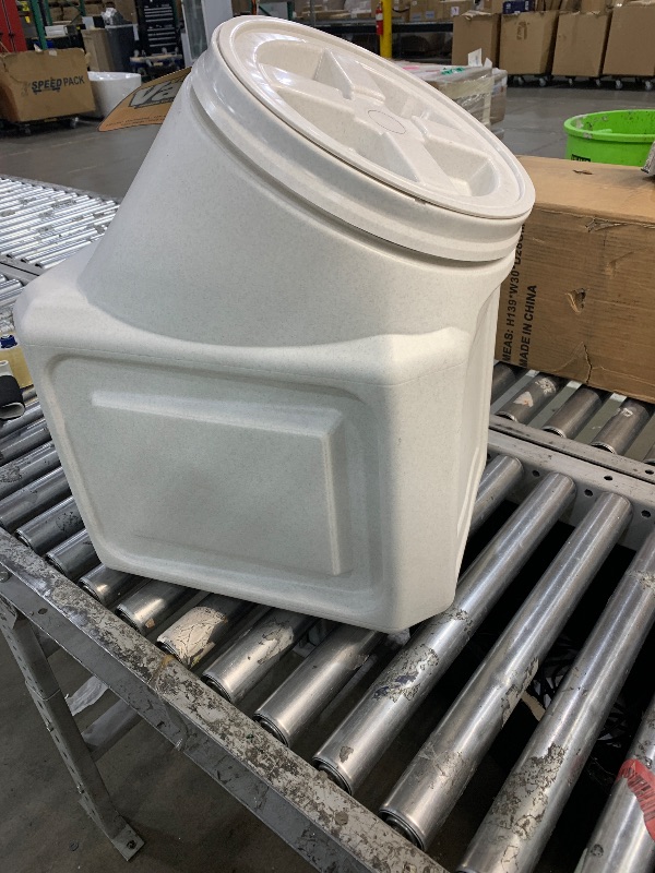 Photo 1 of Gamma2 Vittles Vault Stackable Dog Food Storage Container With Airtight Lid - Fits up to 60 Pounds of Dry Pet Food - For Bulk Cat Kibble Use - BPA-Free Plastic - Made in the USA - 14.5" L x 19" H