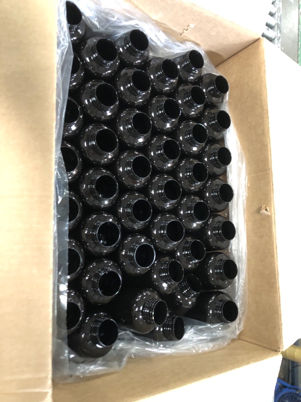 Photo 1 of 500cc Dark Amber PET Packer Bottle with 45/400 Neck (Cap Sold Separately) 175 pack