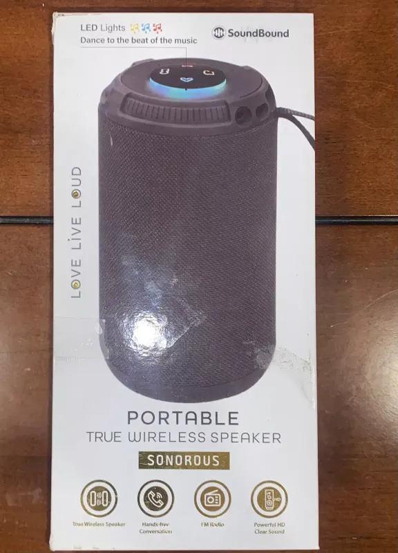 Photo 1 of *NEW* Portable Wireless Speaker Soundbound Sonorous Grip