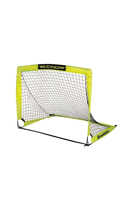 Photo 1 of (READ FULL POST) Franklin Sports Blackhawk Backyard Soccer Goal - Portable Pop Up Soccer Nets - Youth + Adult Folding Indoor + Outdoor Goals - Multiple Sizes + Colors - Perfect for Games + Practice