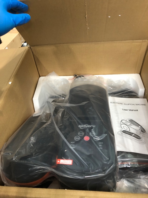 Photo 1 of Under Desk Elliptical Machine, Ellipse Leg Exerciser as Seen on Tv for Seniors Adults with 12 Adjustable Speed, Quiet & Portable Seated Pedal Exerciser with Remote Control & Non-Slip Foot Straps