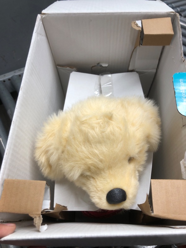 Photo 1 of JOY FOR ALL Ageless Innovation Companion Pet for Seniors - Lifelike Animatronic Dog - Realistic Soft-Touch Coat & Heartbeat - Therapy Stuffed Animal - Toy for Alzheimer's & Dementia - Golden Pup