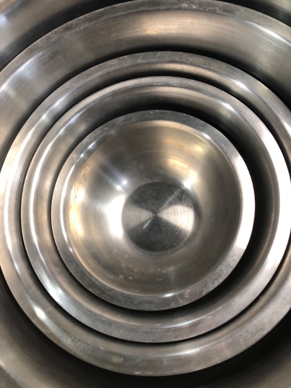 Photo 3 of ***(USED)***
FineDine Stainless Steel Mixing Bowls (Set of 6) - Easy To Clean