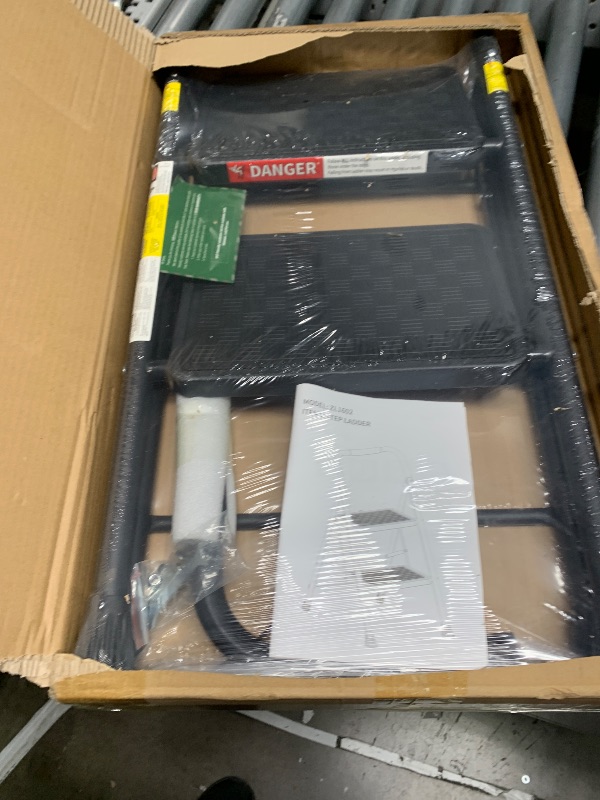 Photo 1 of HBTower 2 Step Ladder, Step Stool for Adults,2 Step Ladder Folding Step Stool with Wide Anti-Slip Pedal Ergonomic Design