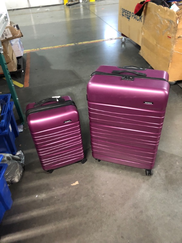 Photo 2 of ***USED - SCRATCHED - NO PACKAGING - SEE PICTURES***
Samsonite Evolve Se Hardside Expandable Luggage with Double Spinner Wheels, 20" x 28"