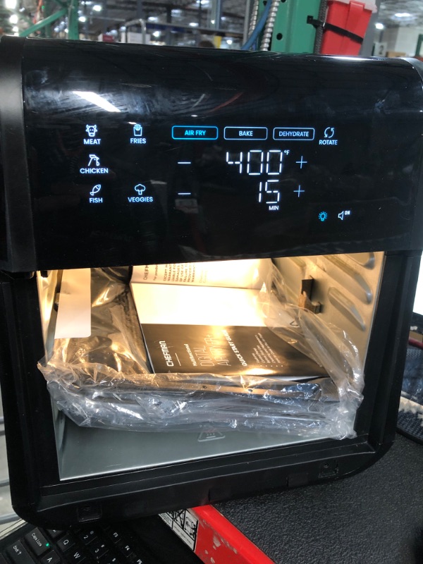 Photo 3 of ***NON REFUNDABLE, PARTS ONLY***Chefman 12-Quart 6-in-1 Air Fryer Oven with Digital Timer