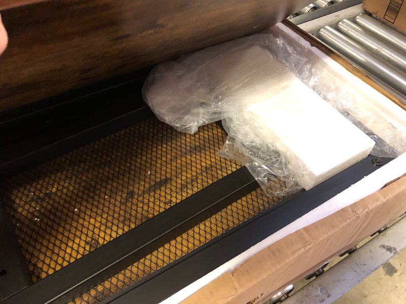 Photo 1 of Tribesigns Small Portable Desk with Power Outlet, Height Adjustable Sofa Couch Bedside Laptop Table with Wheels, Mobile Standing Desk Rolling Computer Cart C Side Table with USB Ports Brown