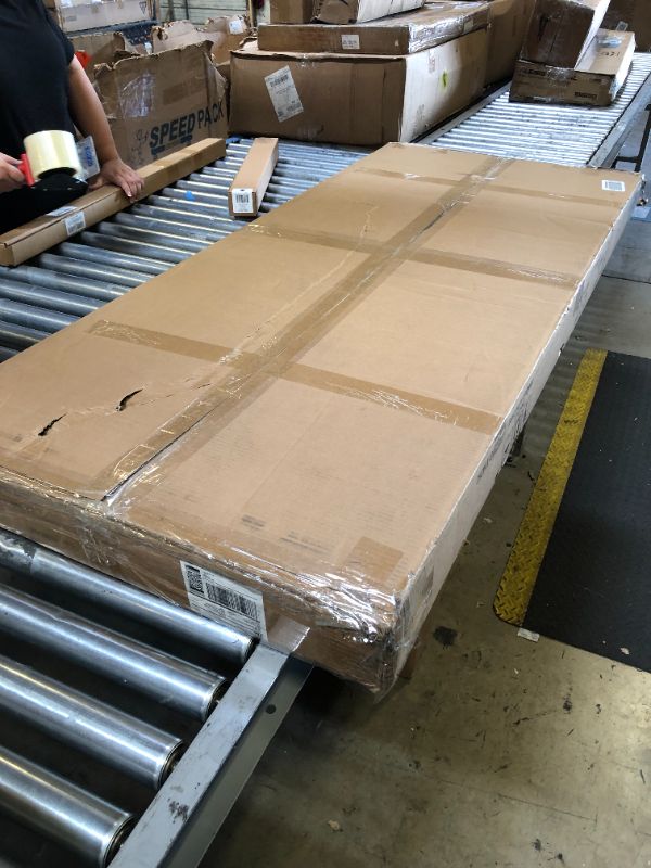 Photo 1 of LVB Long Computer Desk, Big Industrial Home Office Desk with Storage, Large Metal Wood Writing Study Computer Table for Bedroom, Modern Executive Simple Gaming Work Desk for Student, Rustic Oak, 60 In Rustic Oak 60 Inch