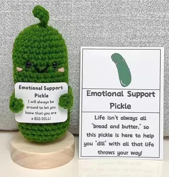 Photo 1 of 4 PACK Emotional Support Pickle,