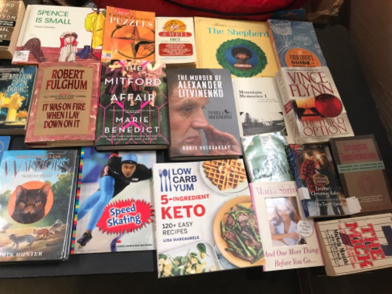 Photo 2 of 28PCS MISCELLANEOUS BOOK BUNDLE -- SOLD AS IS -- FINAL SALE