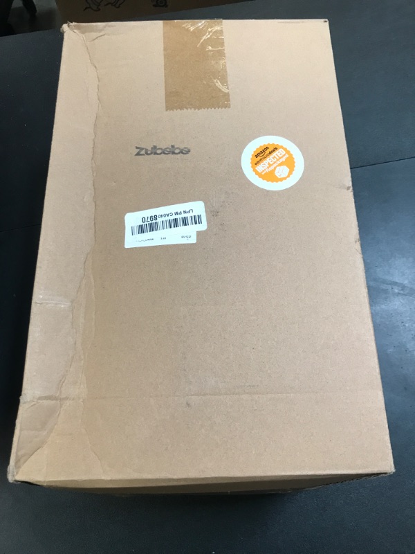 Photo 1 of Zubebe 20 Pcs x 1.3 Gallon Collapsible Water Container Bag 26 Gallon Emergency Water Container Freezable BPA Free Food Grade Clear Plastic Storage Bag Foldable Water Bottle for Camping Riding