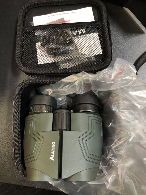 Photo 2 of 12x25 Compact Binoculars for Adults Kids, Small Binoculars for Cruise, Bird Watching, Travel, Theatre and Concerts
