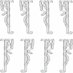 Photo 1 of 20pcs Valance Clips 2.5inch Blinds Clips Clear Plastic Holder for Blinds Valance with 2.5" in Width
Brand: APUXON