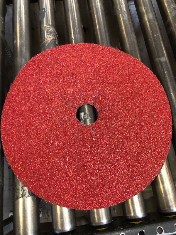 Photo 2 of 16 in. x 2 in. 12-Grit Sanding Disc