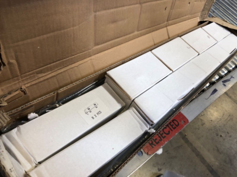 Photo 1 of 64" Bifold Sliding Barn Door Hardware Track Kit,Side Mounted Black Roller,Smoothly and Quietly,Assembly Easy,Fit Four 15" Bi-Folding Doors (Door Not Included) 64'' 