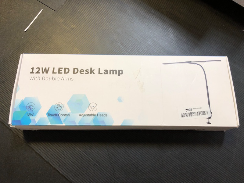 Photo 2 of 12W LED DESK LAMP WITH DOUBLE ARMS