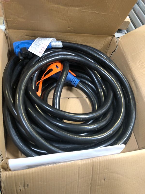 Photo 2 of 50 Amp Generator Cord , 15FT Generator Cords 50 Amp,125V/250V Generator Power Cord
