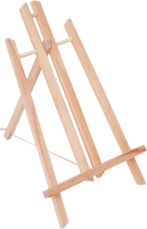 Photo 1 of 12 inch Tabletop Display Artist Easel Stand, Art Craft Painting Easel, Wooden Easel Apply to Kids Artist Adults Students Classroom Etc.
