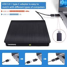 Photo 1 of Laurensory External CD/DVD Drive - Black