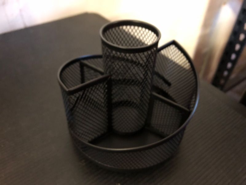 Photo 2 of  Metal Mesh Desk Organizer 