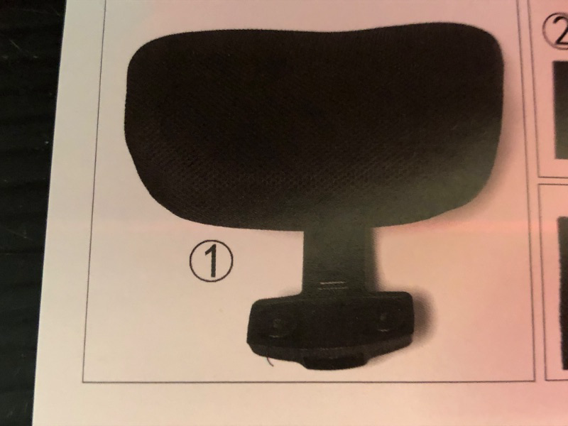 Photo 1 of  Office Chair Headrest Comfortable Chair Head Rest Clip on Mesh Headrest Attachment  